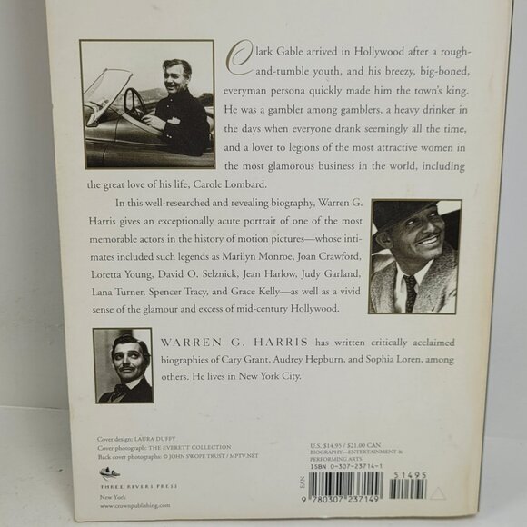 Clark Gable: A Biography Paperback - Picture 4 of 8